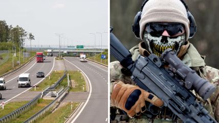 Via Baltica, autoput, Rusija, Ukrajina