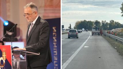 ministar sporta o saobraćajnoj nesreći kod Novog Sada