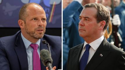 Frederik Vansina i dmitrij medvedev