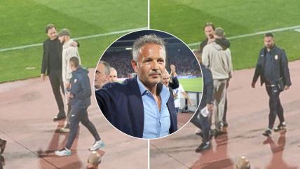 Marko Arnautović i Miroslav Tanjga pozdrav u Novom Sadu