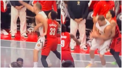 Nikola Jokić faul na meču Denvera i Portlanda