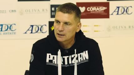 Srđan Blagojević na konferenciji za medije.