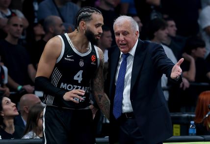 Dvejn Vašington sa Željkom Obradovićem.