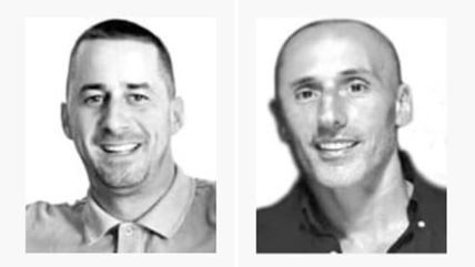 Čitulje za ubijene "škaljarce" Ivanovića i Beladu