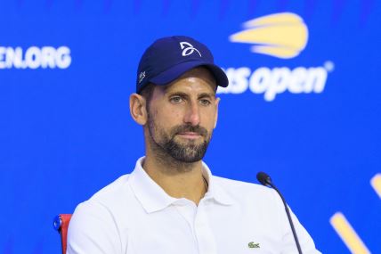 Novak Đoković na konferenciji za novinare