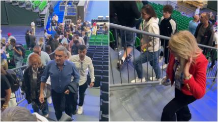 Srđan i Dijana Đoković na turniru u Atini