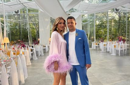 Anastasija Đurić sa mužem