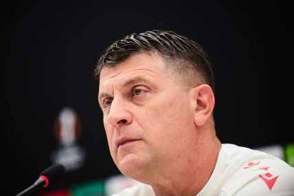 Vladan Milojević krupan kadar.