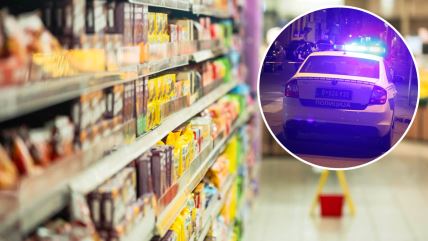 Policija, market, supermarket, prodavnica