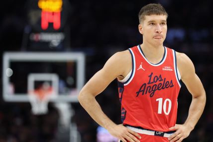 Bogdan Bogdanović na meču Klipersa i Finiksa u Arizoni