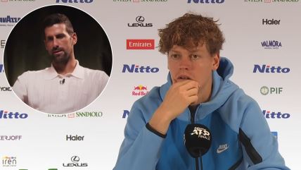 Janik Siner o Novaku Đokoviću.