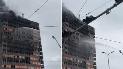 vatra progutala zgradu Vjesnika u Zagrebu.jpg