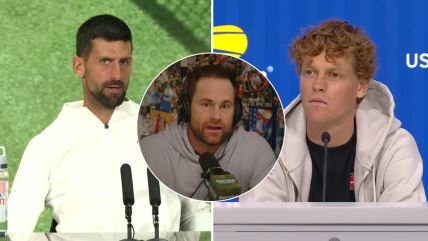 Novak Đoković Endi Rodik i Janik Siner