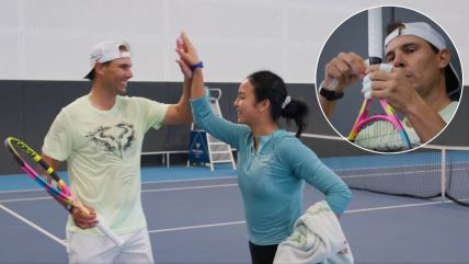 Rafael Nadal i Aleks Ela