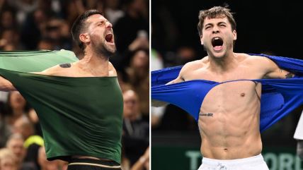 Novak Đoković i Flavio Koboli