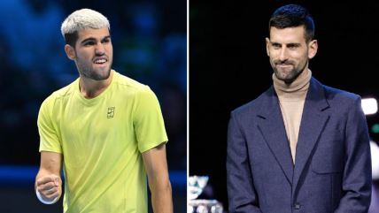 Karlos Alkaraz i Novak Đoković