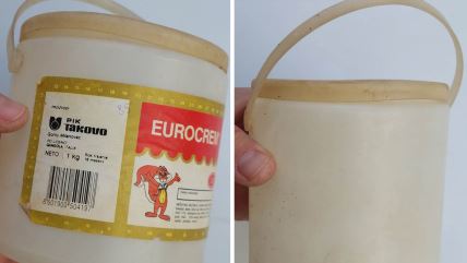 Eurocrem stara kantica iz 1990tih Takovo Gornji Milanovac