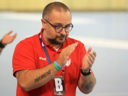 Trener Crvene zvezde Andreja Vukojević.