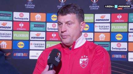 Vladan Milojević izjava posle Zvezda Steaua