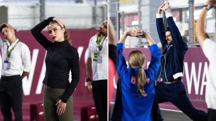 Novak Đoković u Kataru vodi zagrevanje