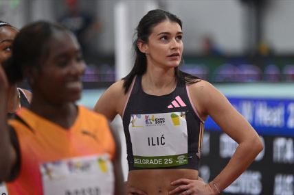 Ivana ilić na takmičenju u atletici