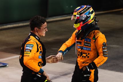 Lando Noris i Pijastri.