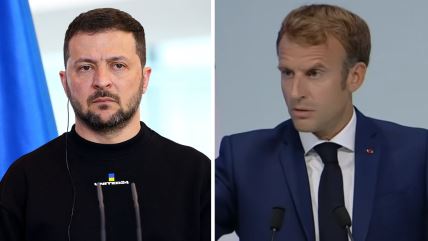 Zelenski i emanuel makron