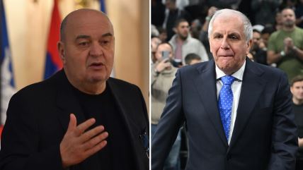 Duško Vujošević i Željko Obradović.