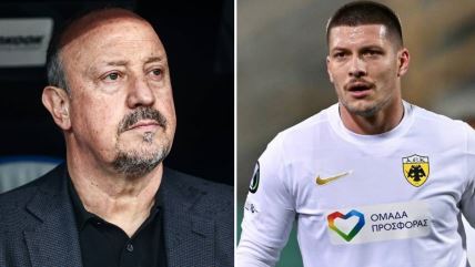 Rafa Benitez i Luka Jović