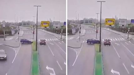 tinejdžer u Sloveniji bežao od policije pa izazvao jezivu nezgodu