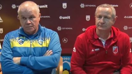 Vladan Matić i Nedeljko Matić treneri rukometaša Vojvodine i Vranja