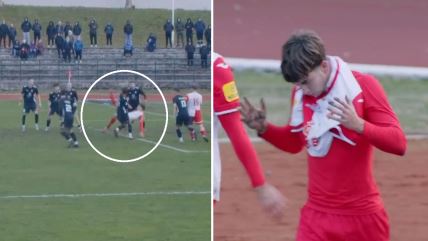 Damjan Đokanović gol makazicama na OFK Vršac - Vojvodina.