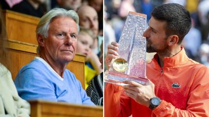 Bjorn Borg i Novak Đoković
