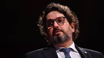 Andrea Trinkijeri kao trener Bajerna na utakmici Evrolige