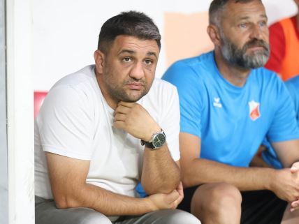 Trener fudbalera Dubočice Nenad Mijailović.