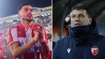 Nemanja Radonjić i Vladan Milojević.