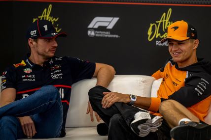 Lando Noris i Maks Ferstapen.