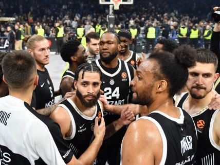 Košarkaš Partizana Dvejn Vašington.