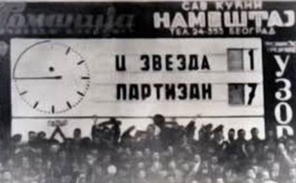 Fudbaleri Partizana pobedili Zvezdu 7:1 pre 72 godine.