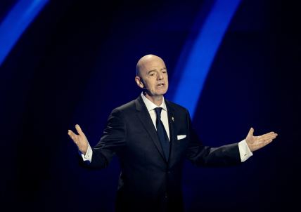 Đani Infantino na izvlačenju žreba za Svetsko prvenstvo