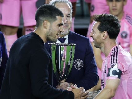 Lionel Mesi i Karlos Alkaraz