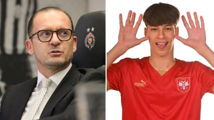 Predrag Mijatović i Dušan Jovanović.