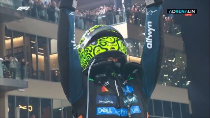 Lando Noris slavi titulu u Formuli 1.