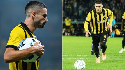 Mijat Gaćinović i Luka Jović u AEK Atini