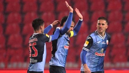 Njegoš Petrović slavi gol Vojvodine na Marakani