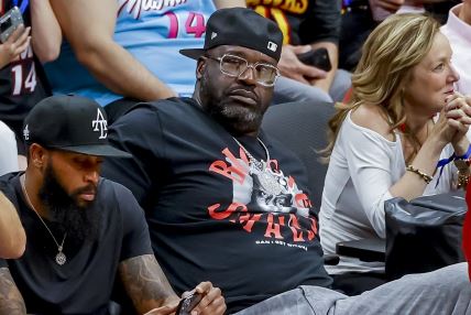 Šekil O'Nil na utakmici Majami - Atlanta