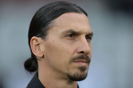 Zlatan Ibrahimović na utakmici Milana i Torina
