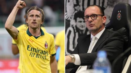 Luka Modrić i Predrag Mijatović