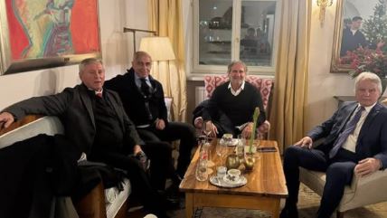 Milko Đurovski sa legendama Zvezde