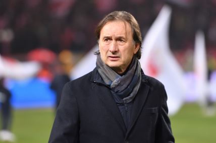 Miroslav Tanjga na utakmici Crvena zvezda - Vojvodina.